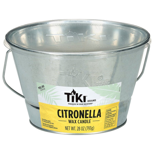 TIKI Citronella Wax Candle Bucket