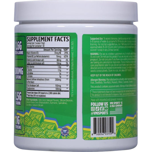 VMI KXR Sport x PEZ Pre-Workout Powder - Sour Green Apple