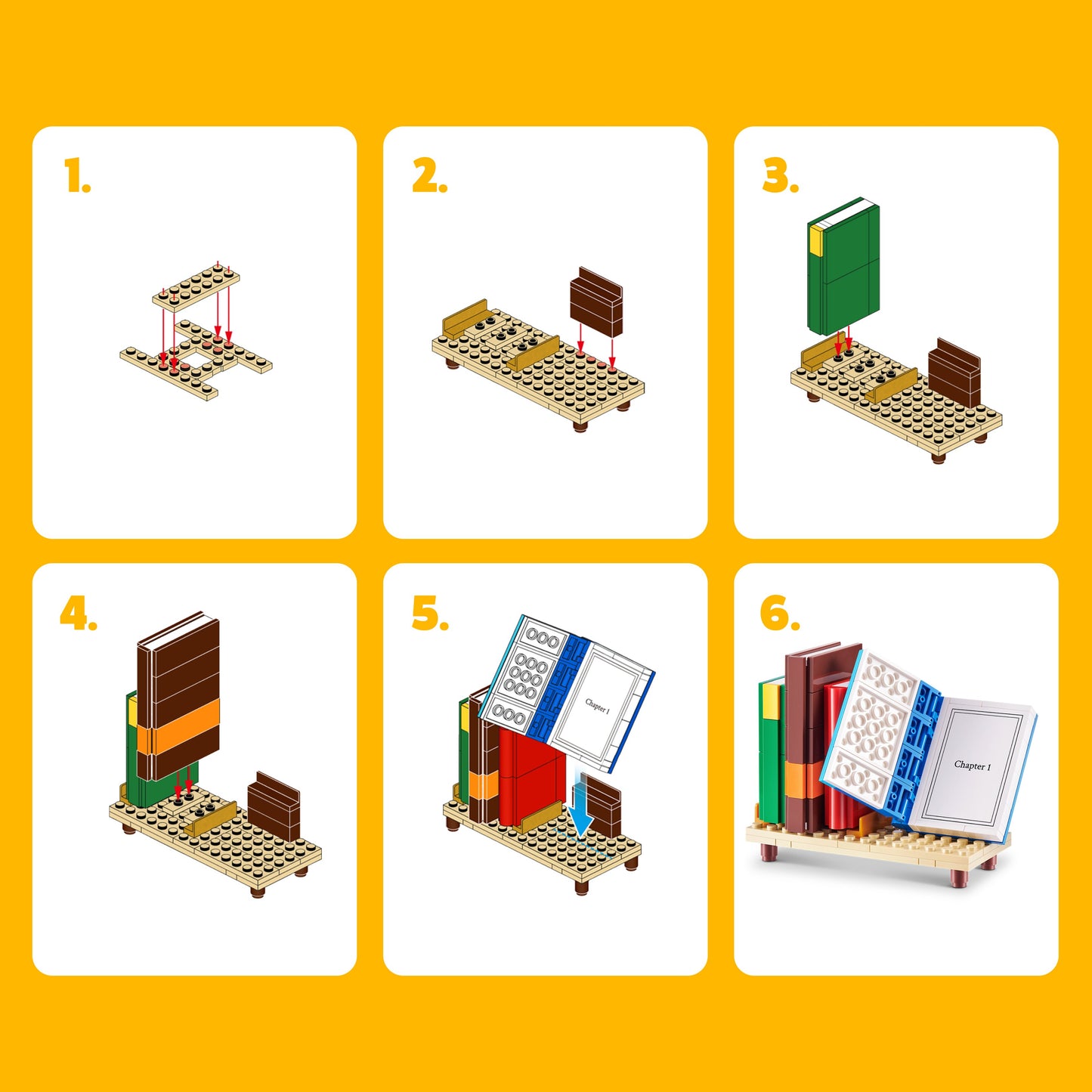 Zuru MAX Home Collection Buidling Set Capsule - Books