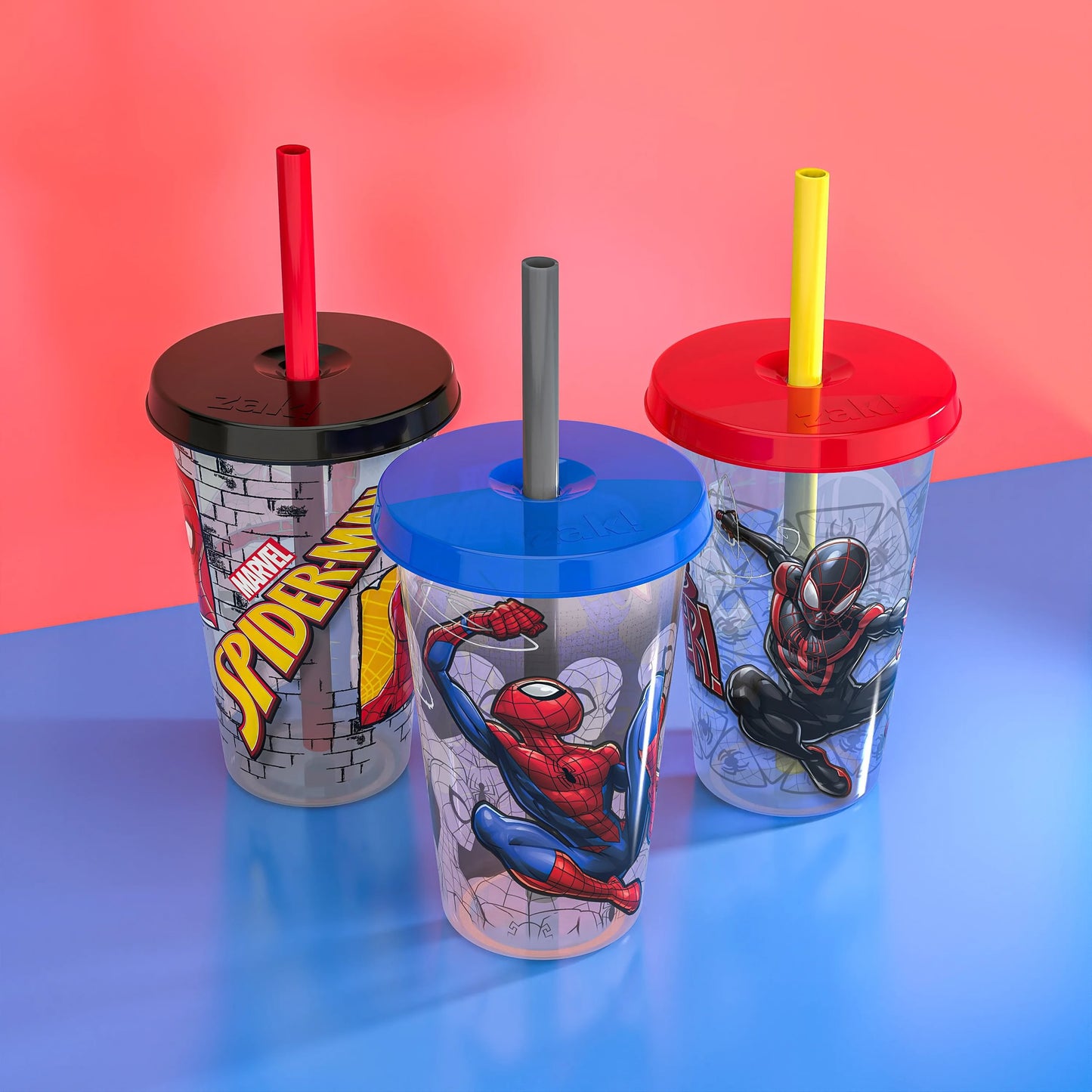 Zak! Designs Spider-Man Color Changing Tumblers