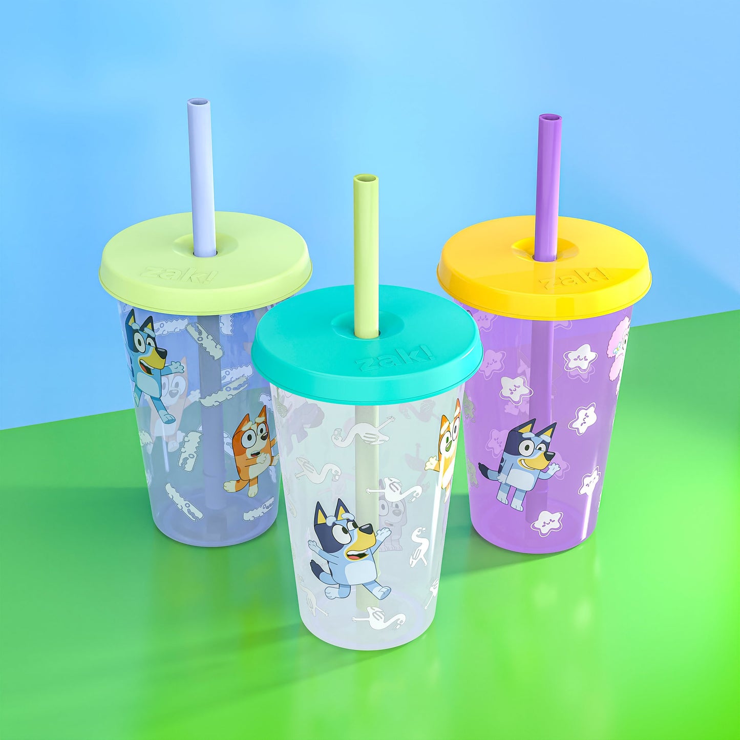 Zak! Designs Bluey Color Change Tumblers