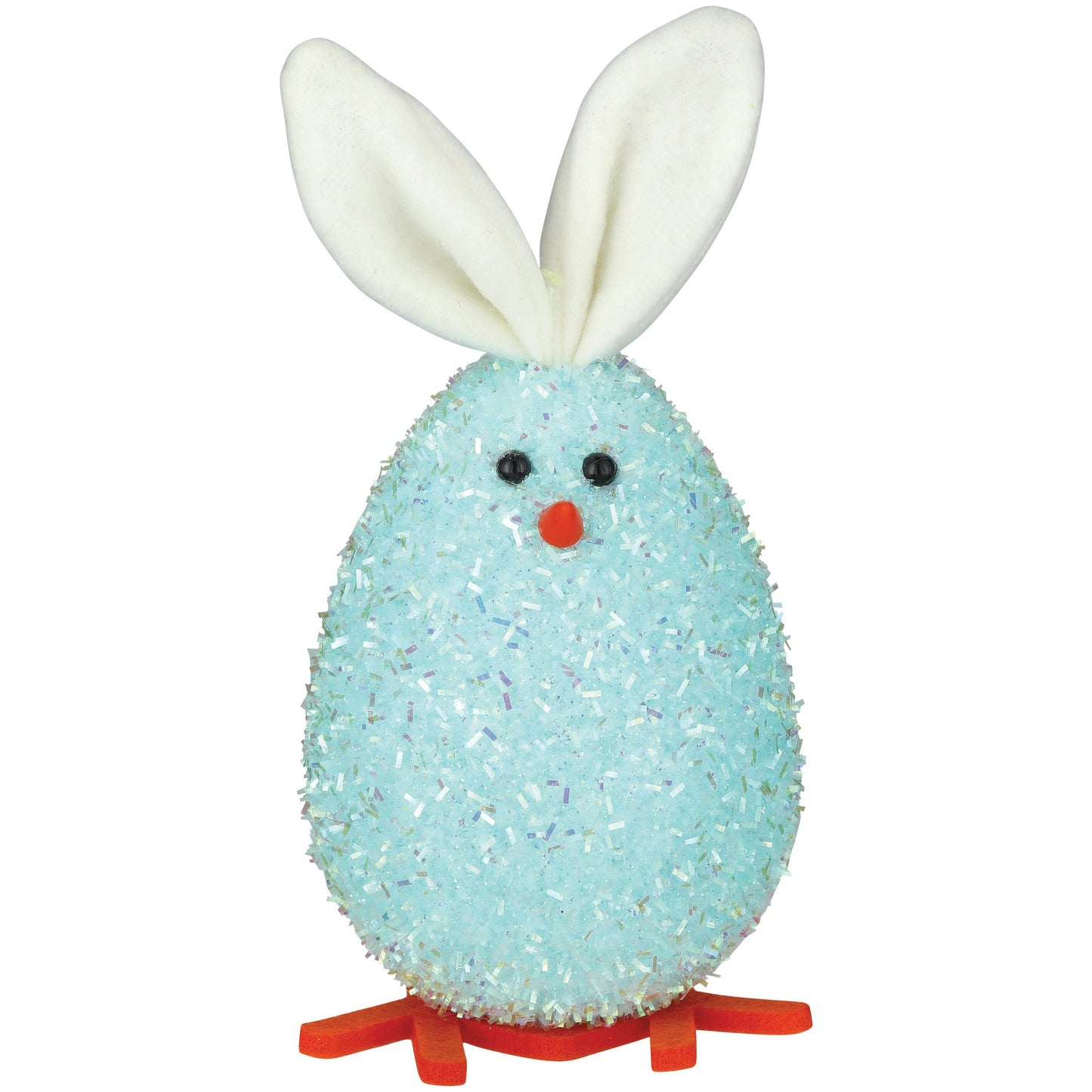 Destination Holiday Glitter Chick Egg Easter Décor - Teal