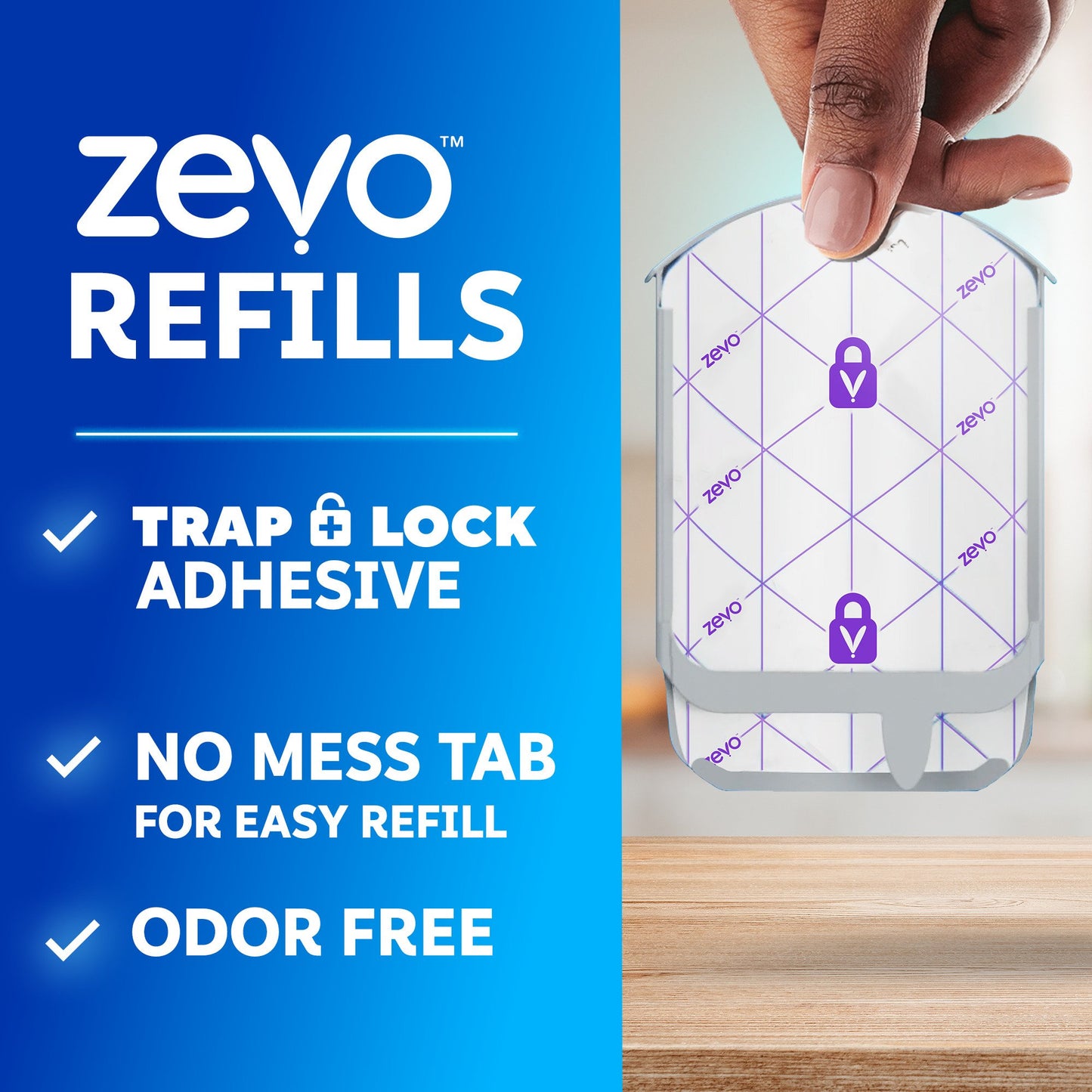 Zevo Flying Insect Trap Full Size Refill