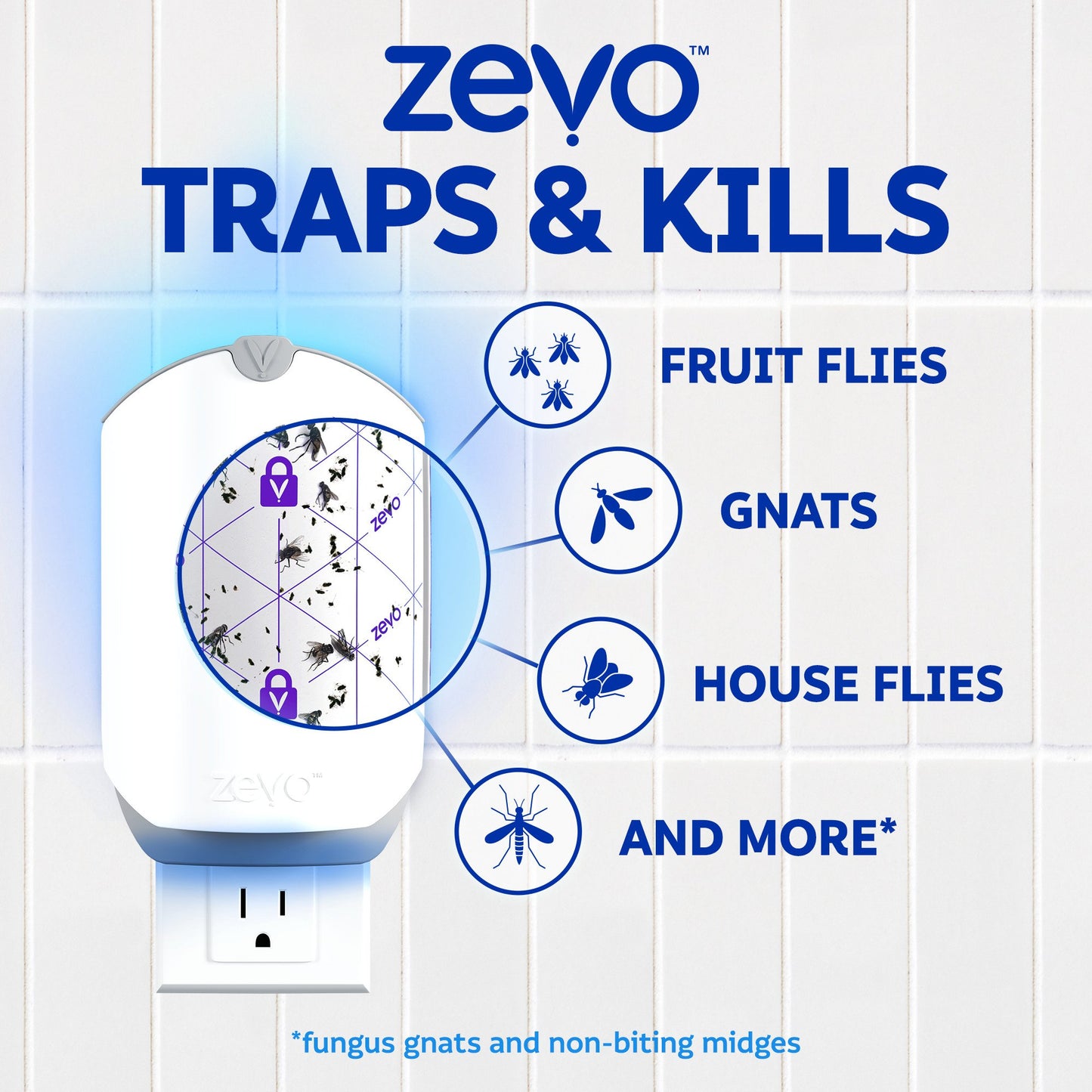 Zevo Flying Insect Trap Full Size Refill