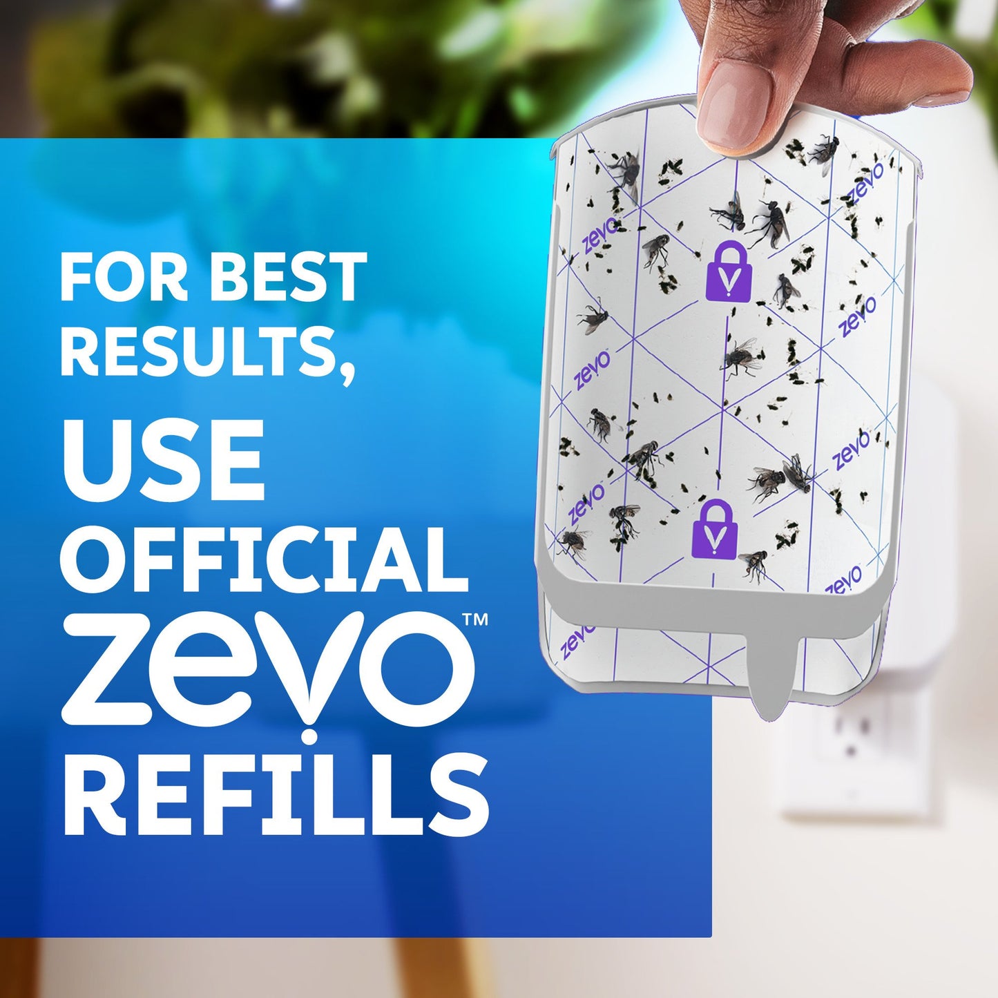 Zevo Flying Insect Trap Full Size Refill