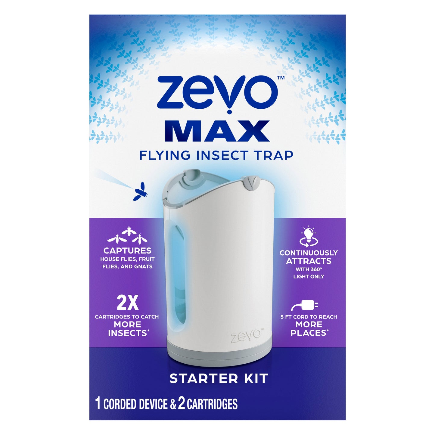 Zevo Max Flying Insect Trap Starter Kit