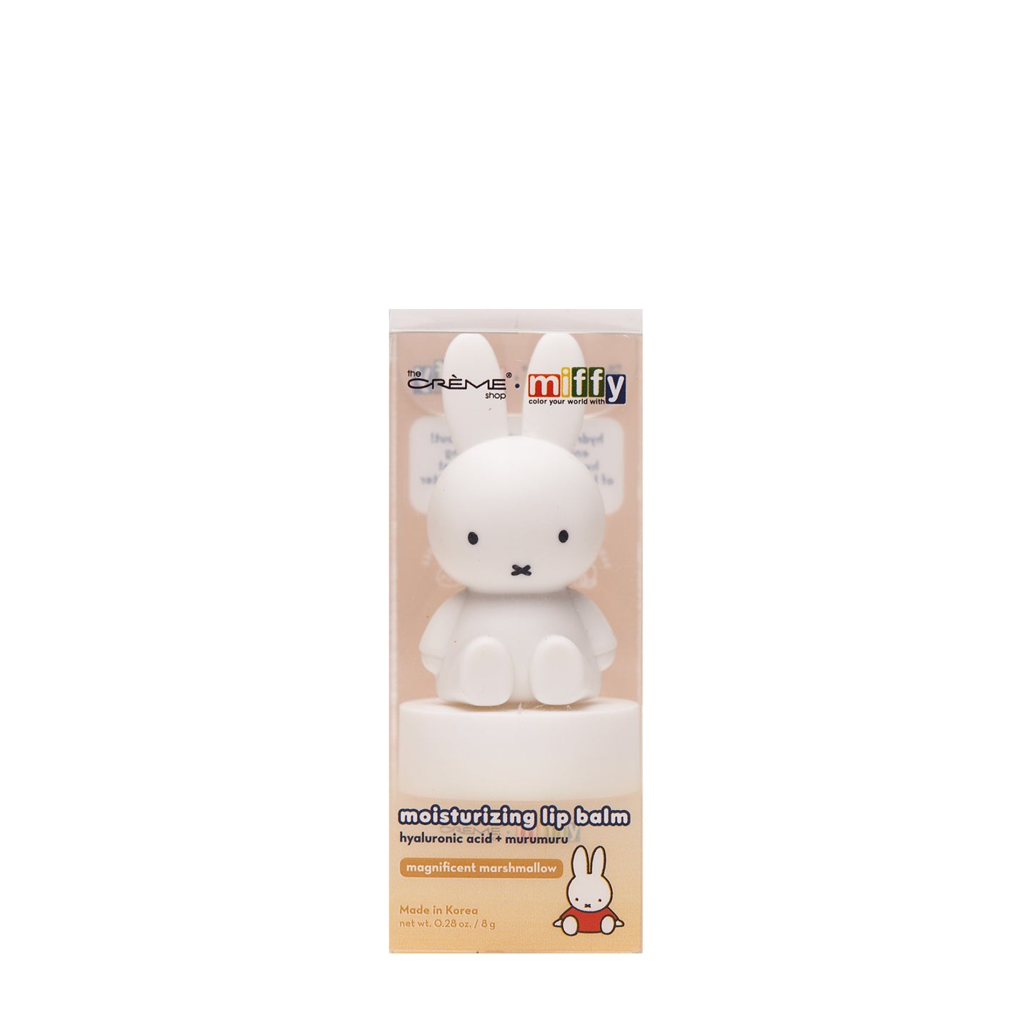 The Crème Shop x Miffy Moisturizing Lip Balm - Magnificent Marshmallow