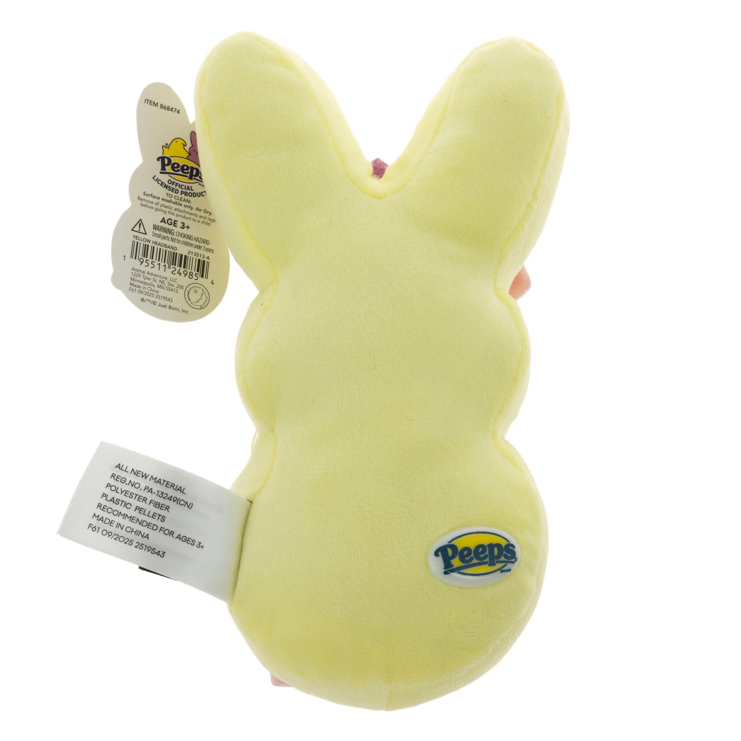 Peeps Floral Easter Bunny Plush