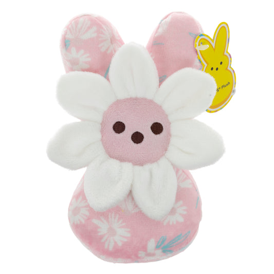 Peeps Pink Flower Easter Bunny Plush