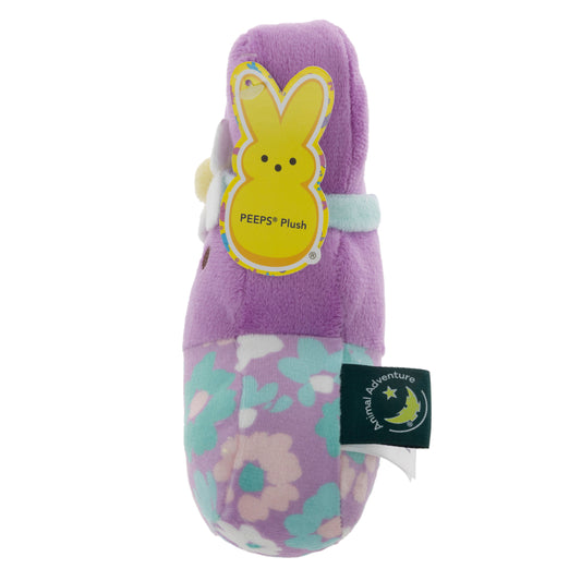 Peeps Purple Floral Easter Bunny Plush