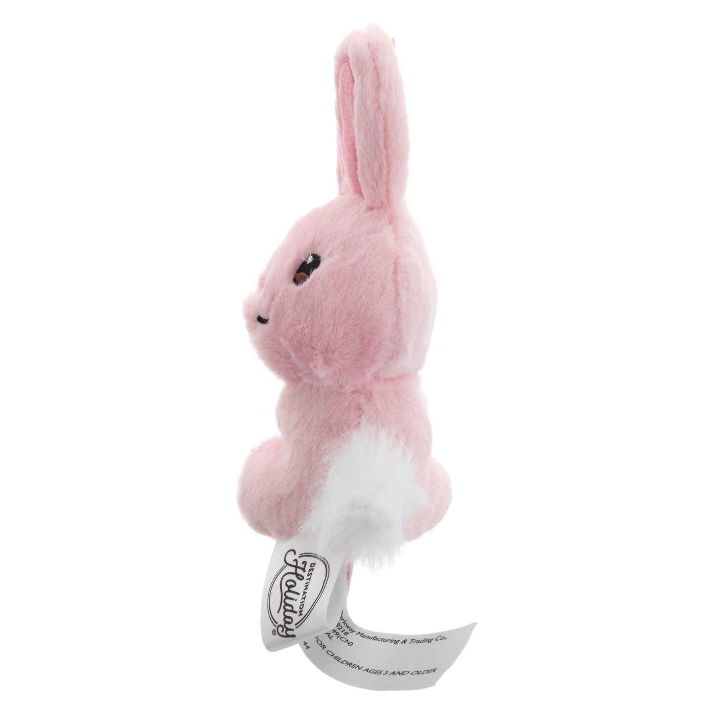 Destination Holiday Basket Easter Bunny Clip-On - Pink