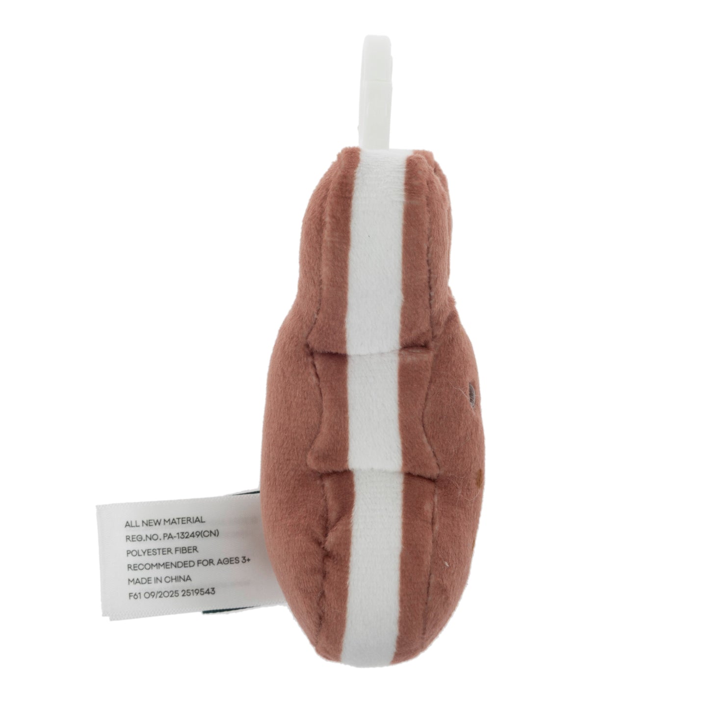 Peeps Vanilla Ice Cream Sandwich Easter Bunny Plush Clip