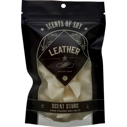 Scents Of Soy Leather Scented Stars Wax Melts