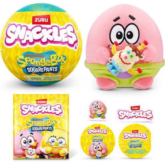 Zuru Snackles SpongeBob SquarePants Surprise Plush Caspule - Series 1
