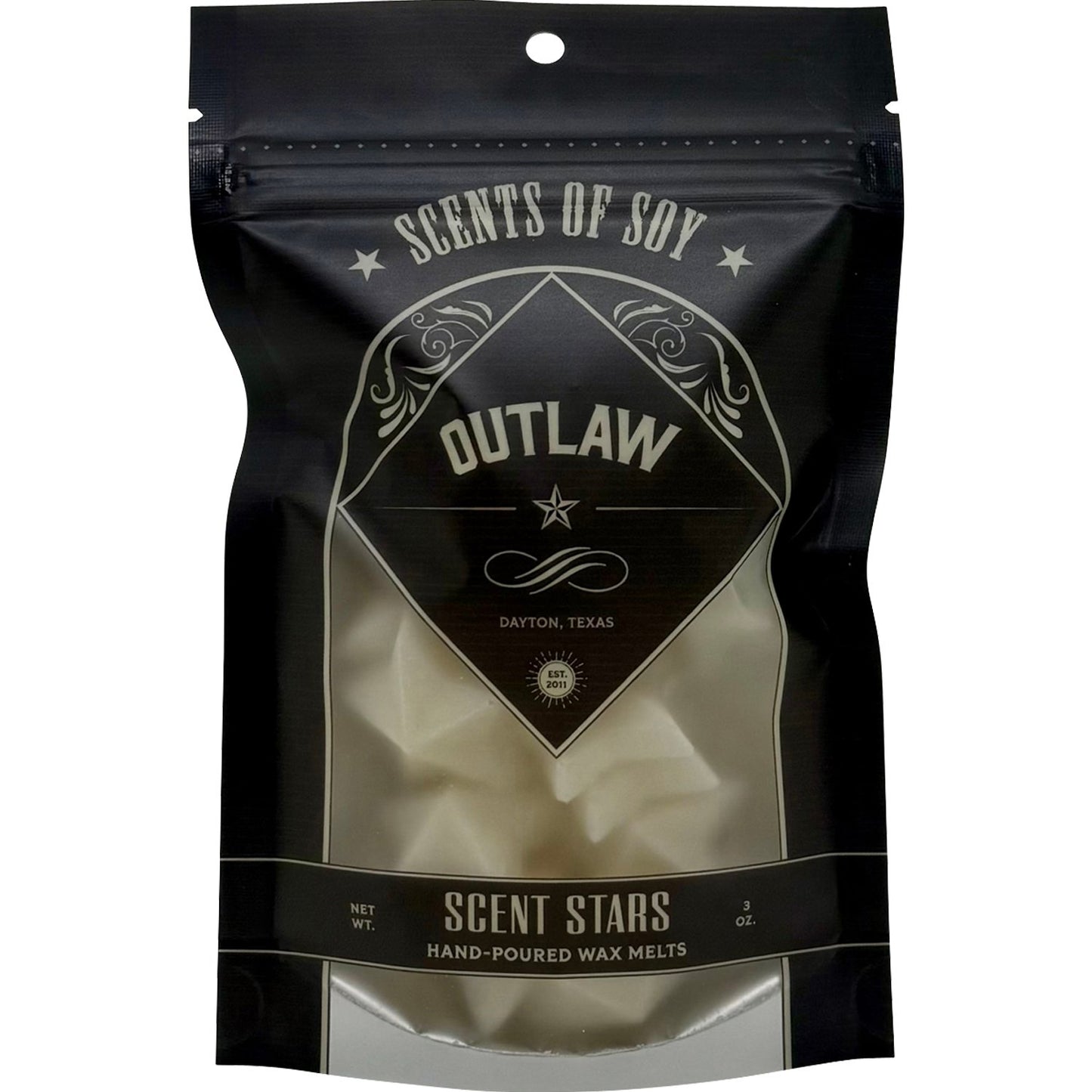 Scents Of Soy Outlaw Scented Stars Wax Melts