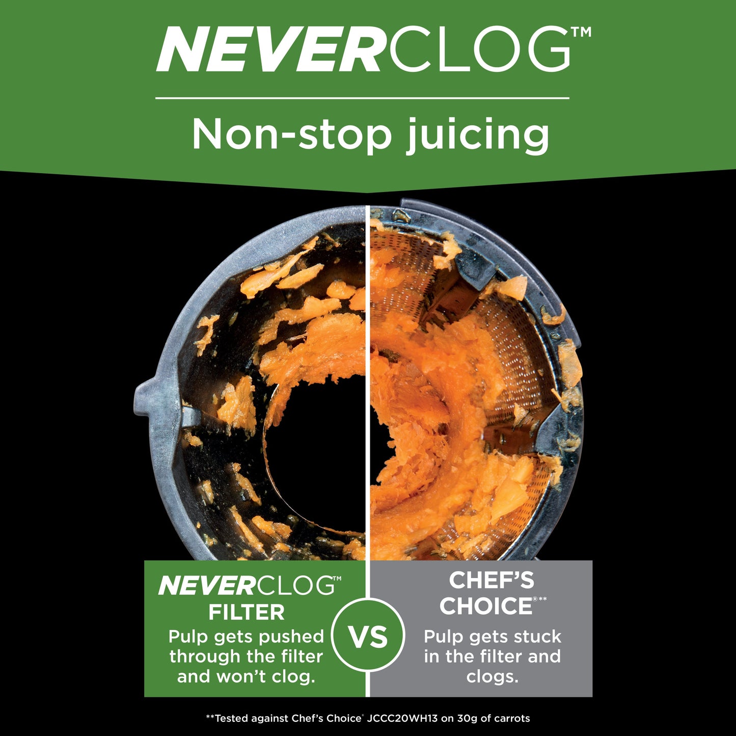 Ninja NeverClog Cold Press Juicer