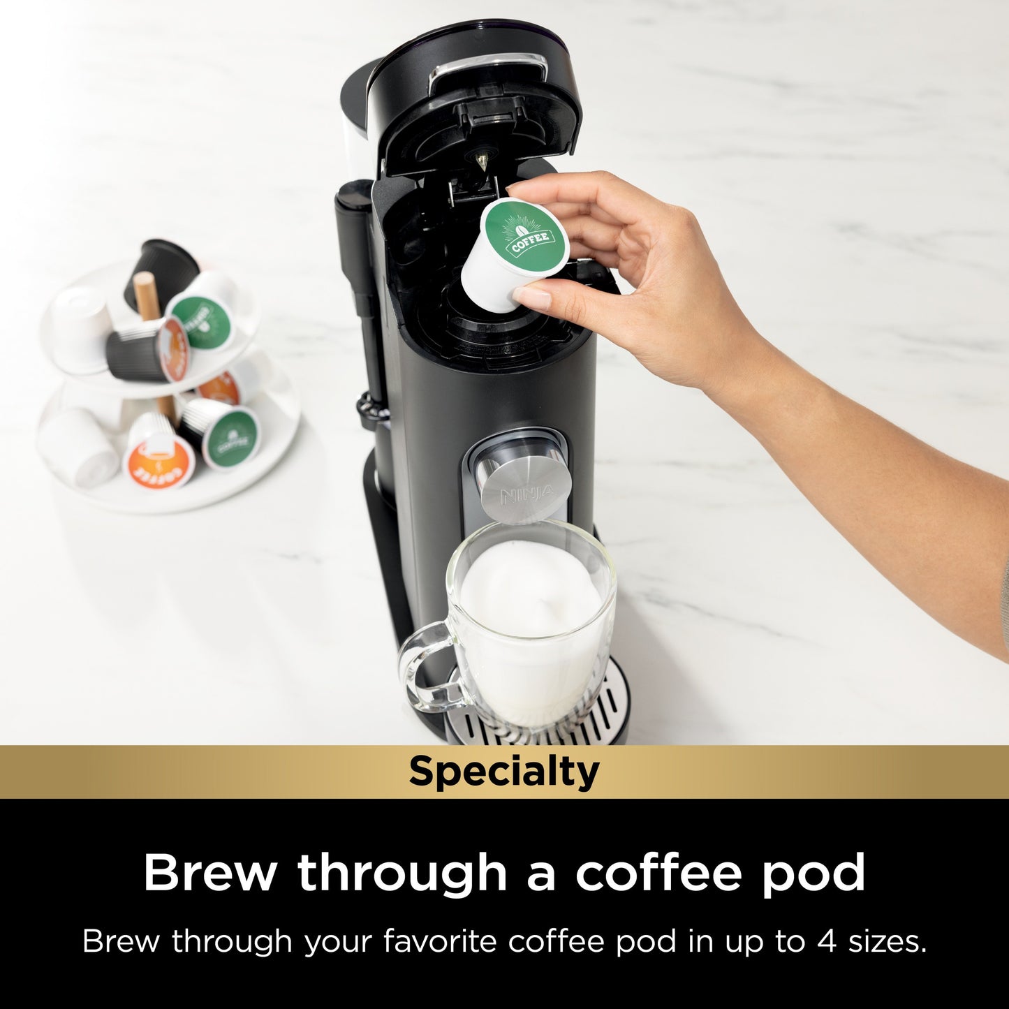 Ninja Pods & Grounds Specialty Coffee Brewer