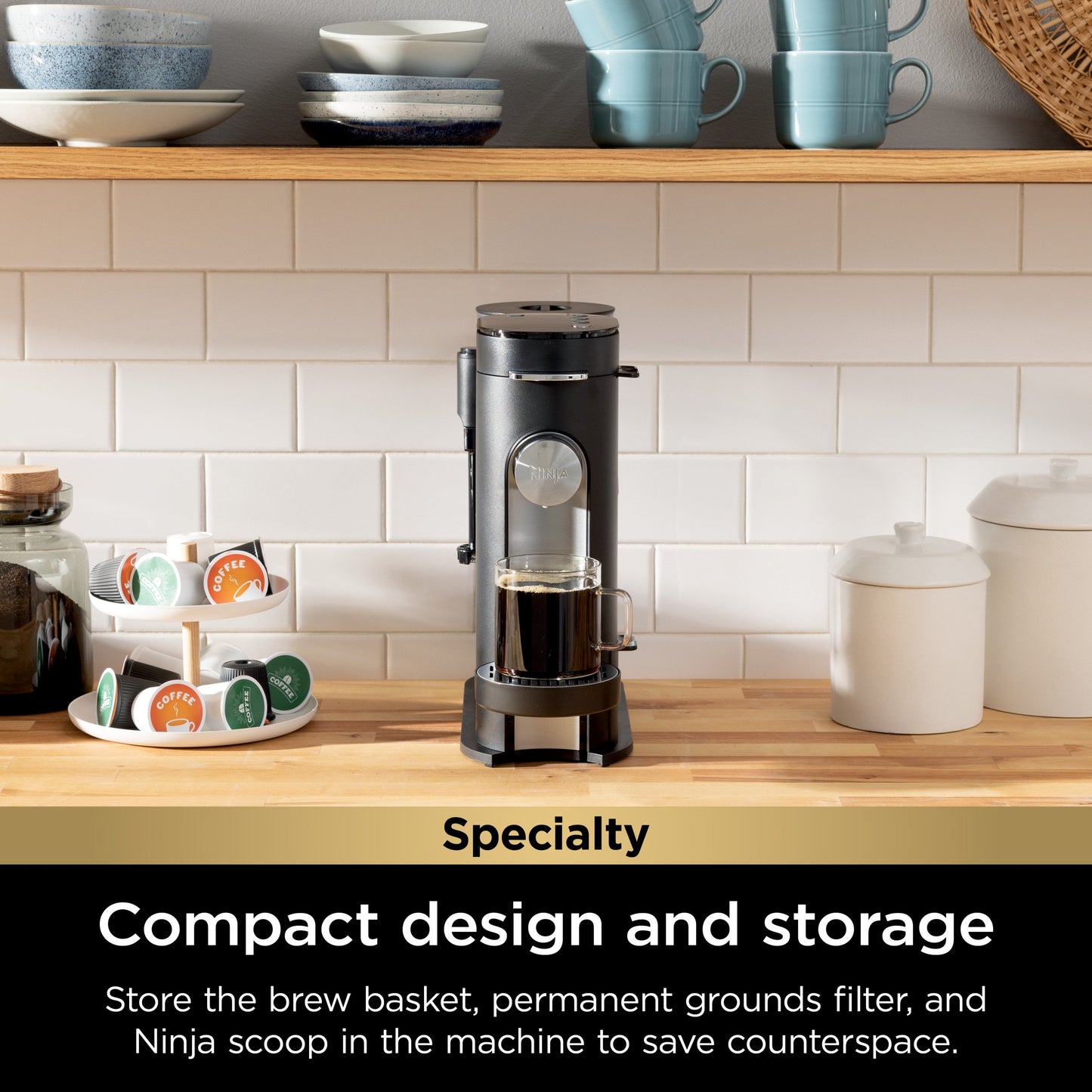 Ninja Pods & Grounds Specialty Coffee Brewer