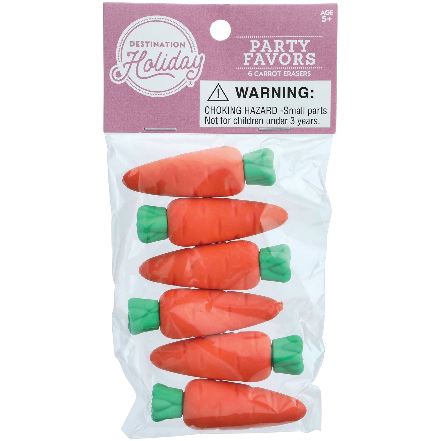 Destination Holiday Carrot Erasers