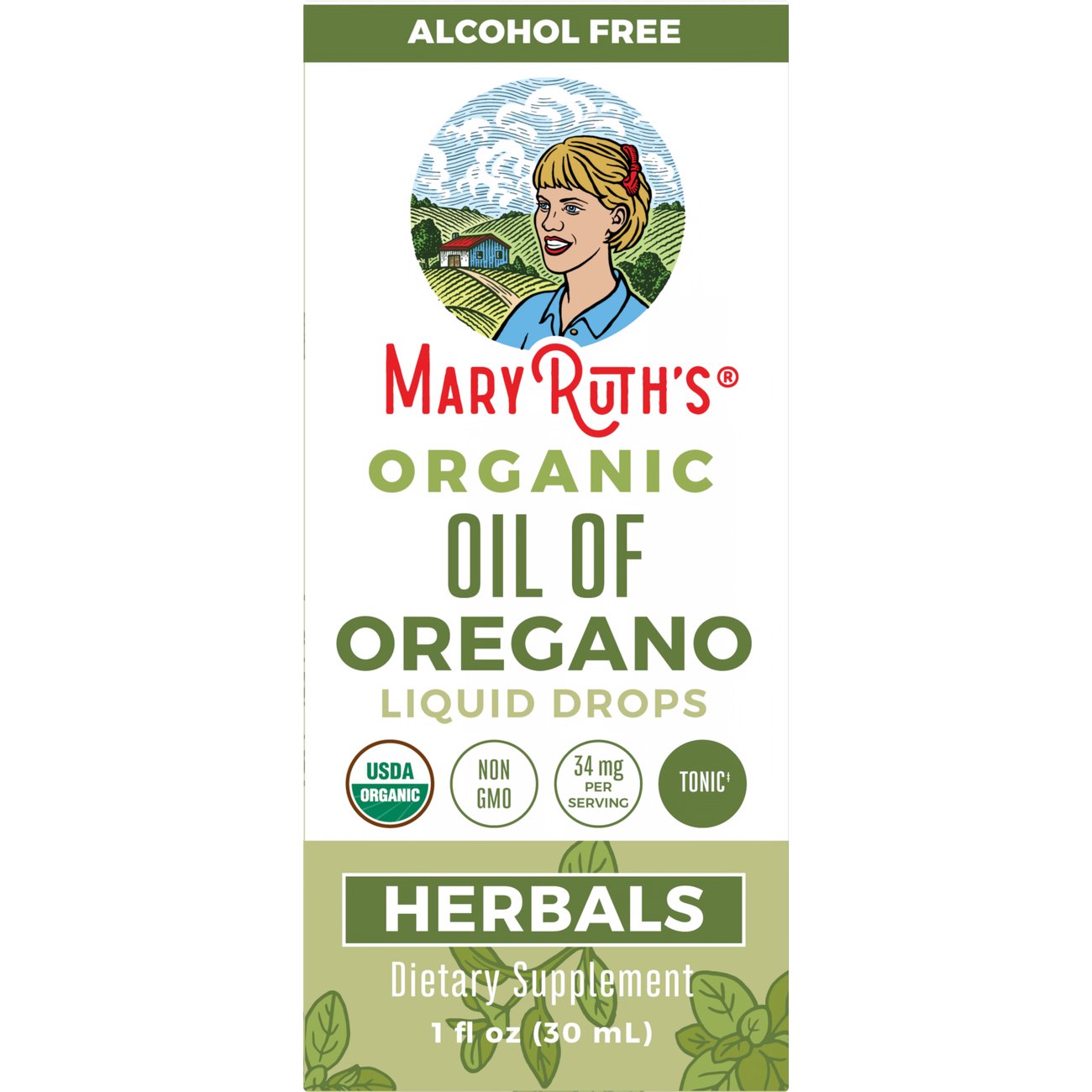 Mary Ruth's Organic Oil of Oregano Liquid Drops