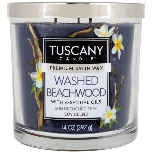 Tuscany Candle Washed Beachwood Scented Candle