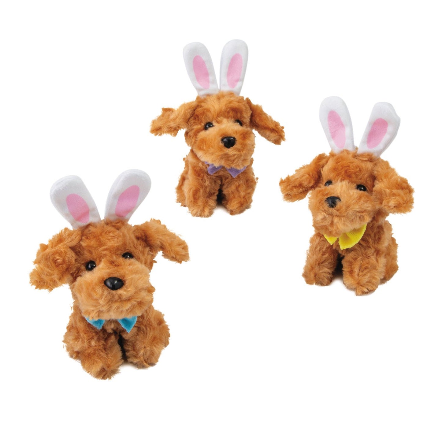 Destination Holiday Plush Bunny Puppies
