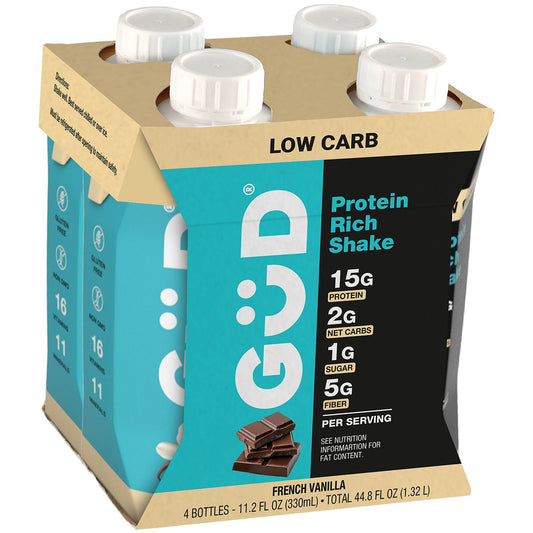 Gud Protein Low Carb Vanilla Protein Shake