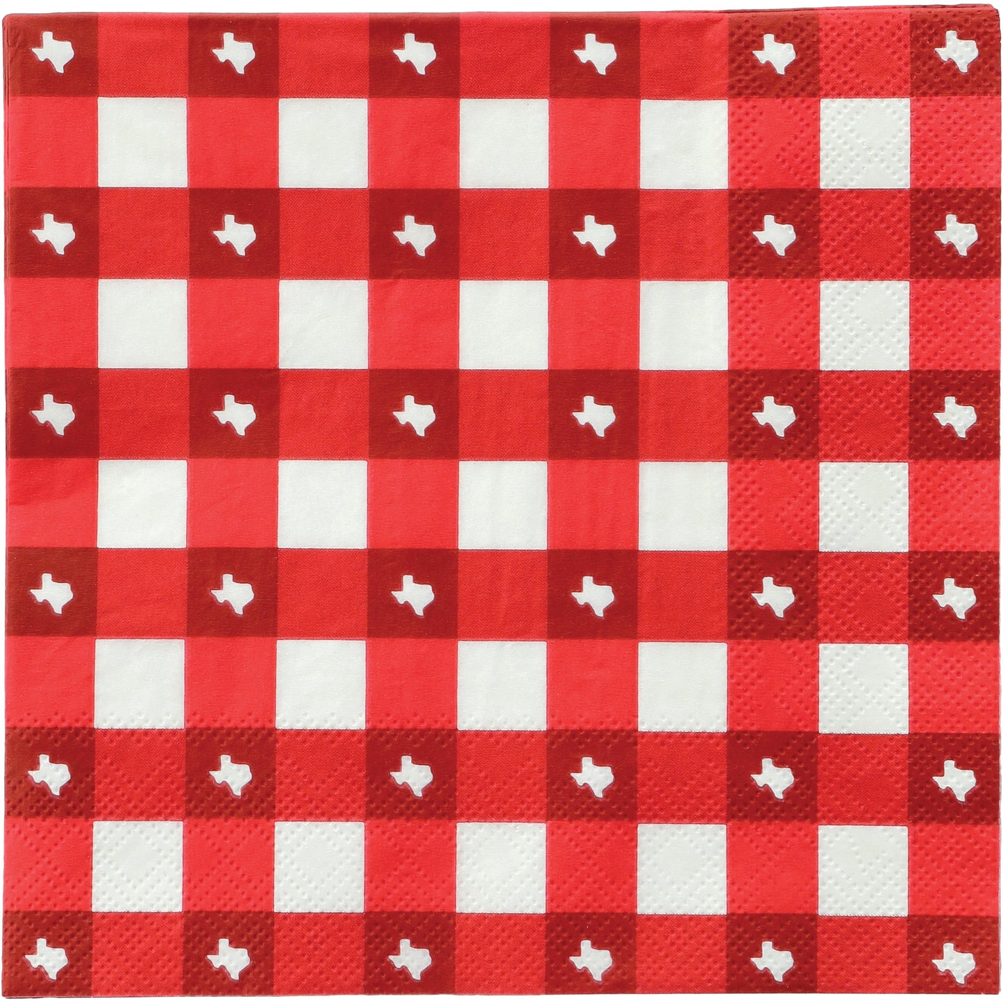 Destination Holiday Texas Gingham Lunch Napkins