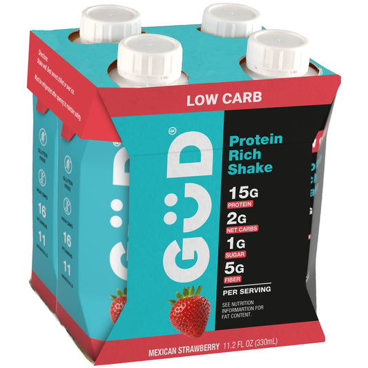 Gud Protein Low Carb Strawberry Protein Shake