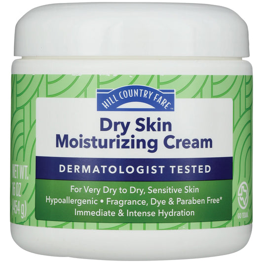 Hill Country Fare Dry Skin Moisturizing Cream - Sensitive Skin, Fragrance Free