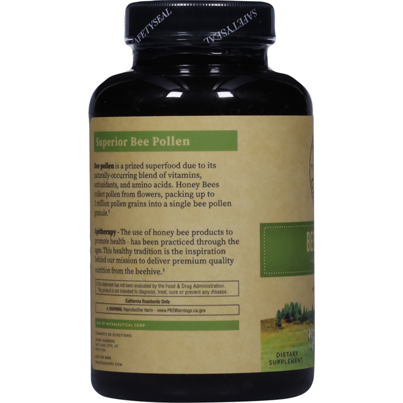 Honey Gardens Bee Pollen Vegcaps
