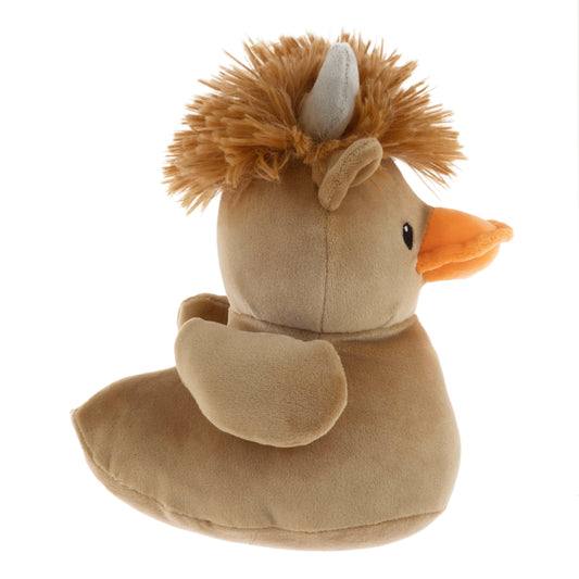 Quackerz Keith Highland Cow Easter Plush