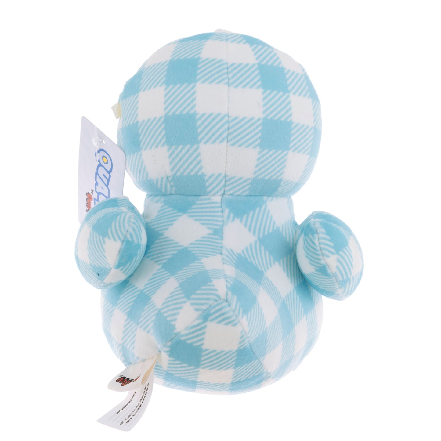 Quackerz Dale Blue Checker Easter Plush