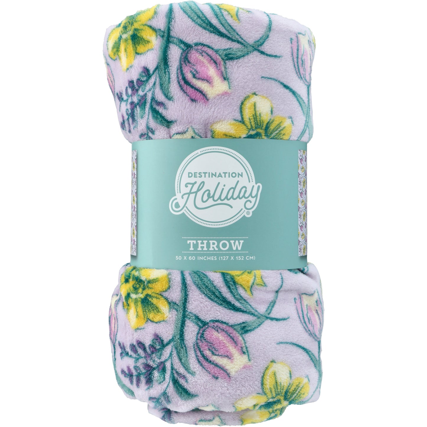 Destination Holiday Easter Throw Blanket - Spring Florals