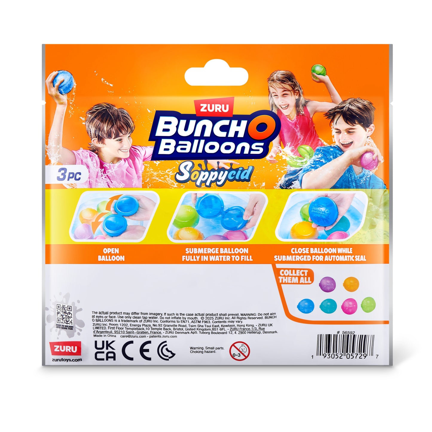 Zuru Bunch O Balloons Reusable Water Balloons - Assorted Colors