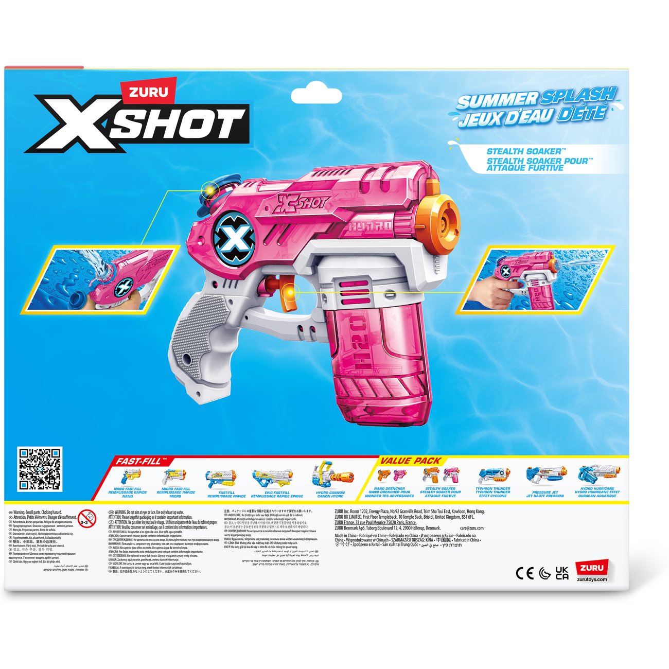 Zuru XSHOT Summer Splash Water Blasters