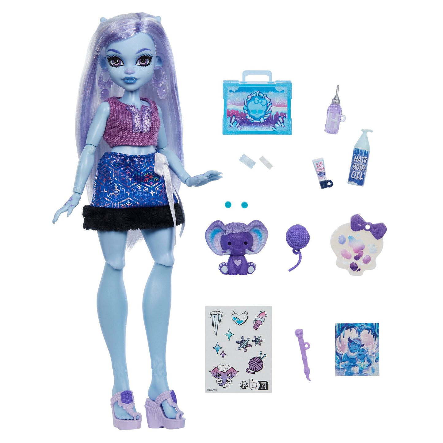 Monster High Self-Scare Secrets Abbey Bominable Doll & Accessories