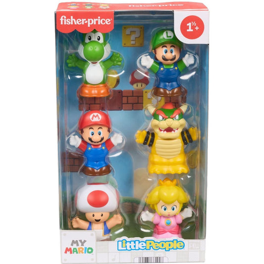 Fisher-Price Little People My Mario Figures