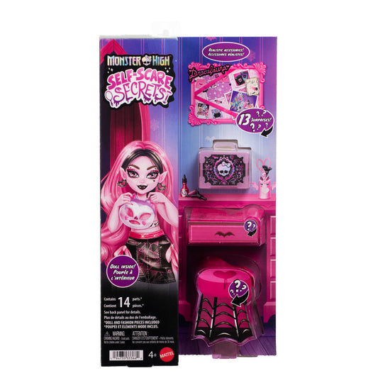Monster High Self-Scare Secrets Draculaura Doll & Accessories