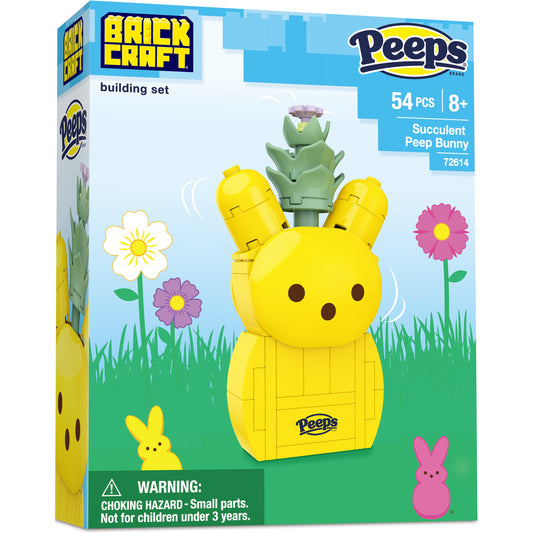 Brickcraft Peeps Succulent Bunny Building Set