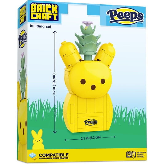 Brickcraft Peeps Succulent Bunny Building Set