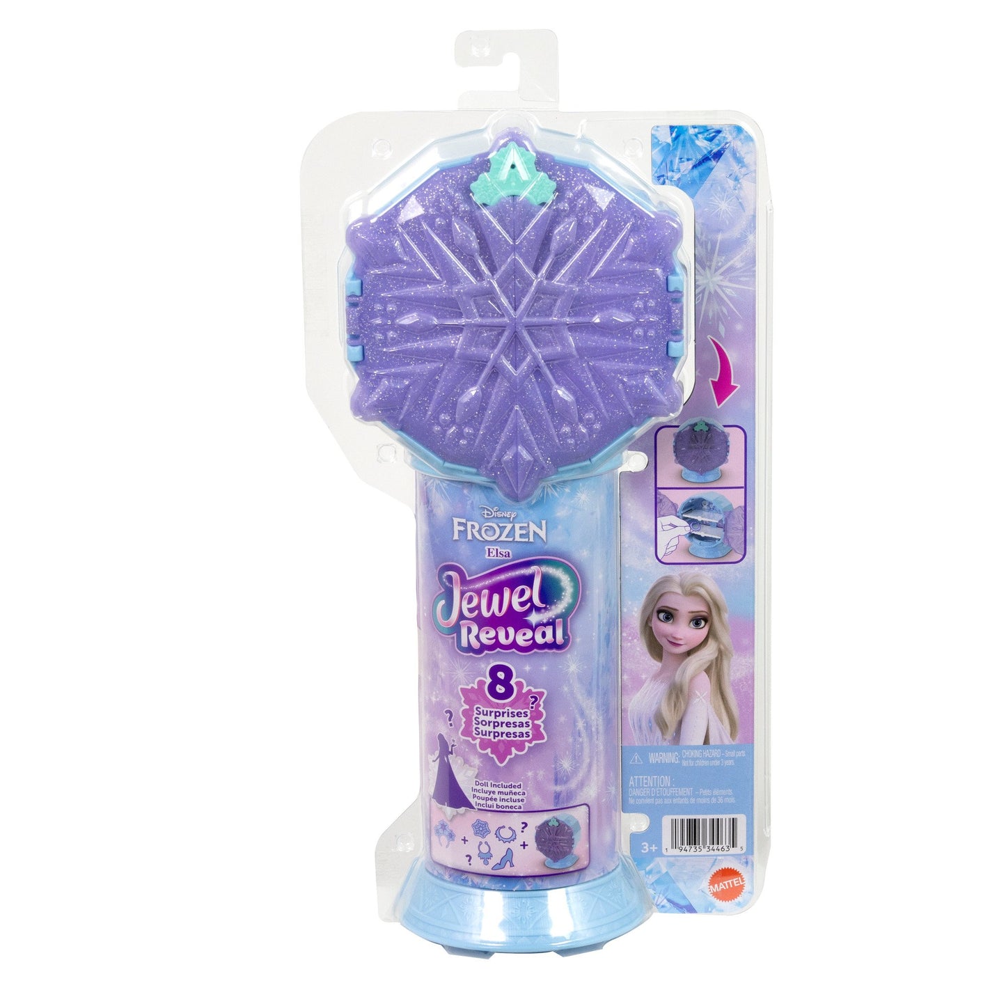 Disney Princess Jewel Reveal Elsa Doll