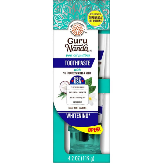 Guru Nanda Fluoride Free Neem Toothpaste - Coco Mint Jasmine