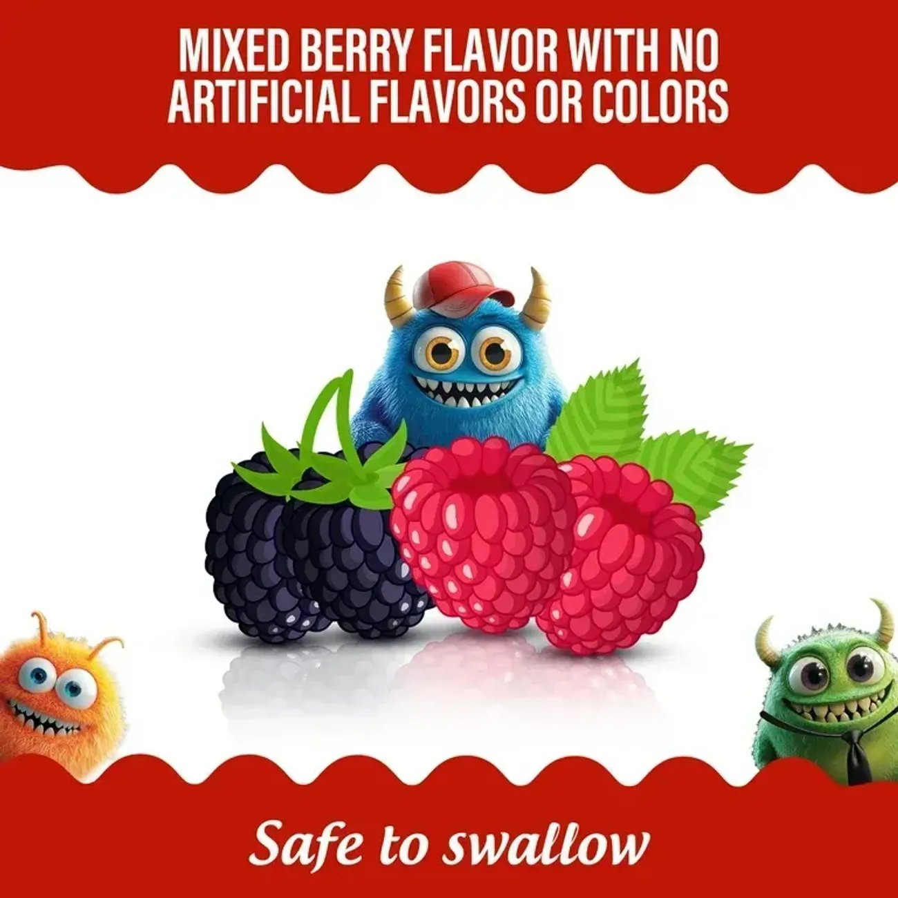 Guru Nanda Kid's Fluoride Free Toothpaste - Mixed Berry