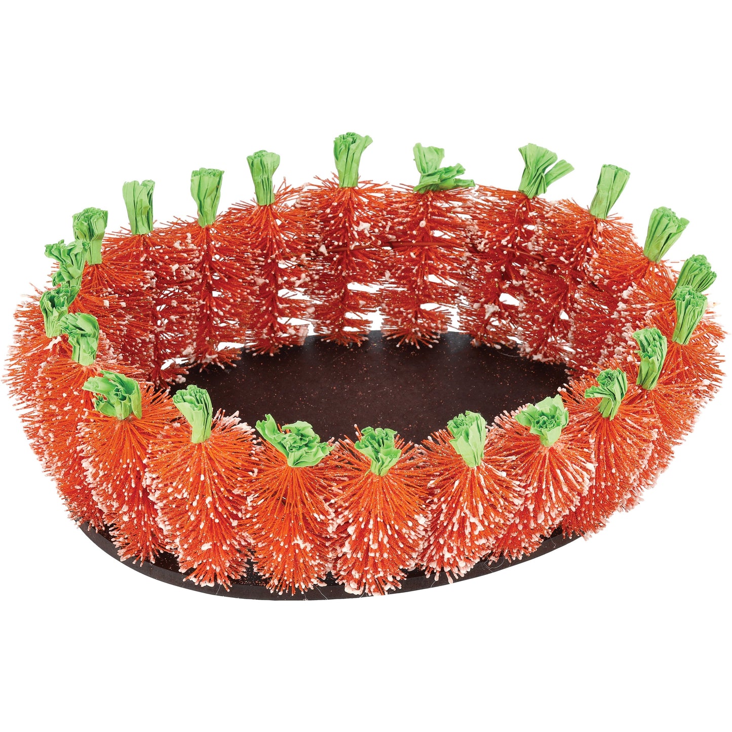 Destination Holiday Bottle Brush Carrot Easter Basket