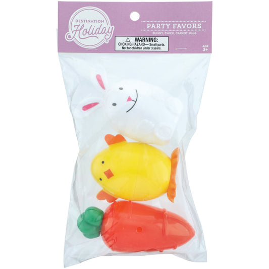Destination Holiday Bunny Chick & Carrot Easter Filler Eggs