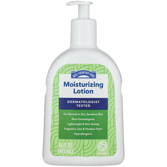 Hill Country Fare Moisturizing Lotion - Normal to Dry Sensitive Skin, Fragrance Free