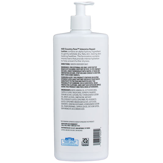Hill Country Fare Intensive Repair Lotion
