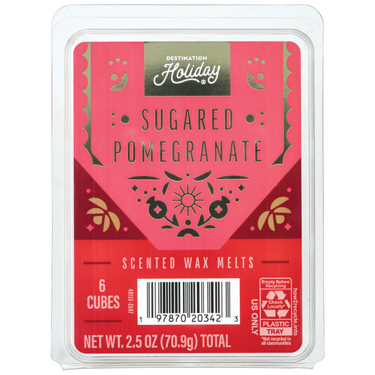 Destination Holiday Sugared Pomegranate Scented Wax Melts