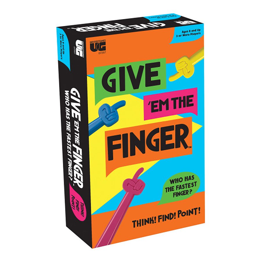 University Games Give 'Em The Finger